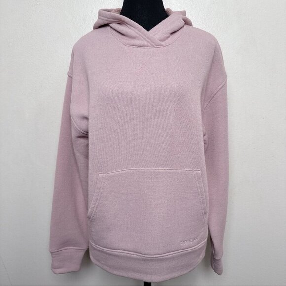 Smartwool Mens Xsmall French Terry Merino Wool Mauve Hoodie - Picture 2 of 16
